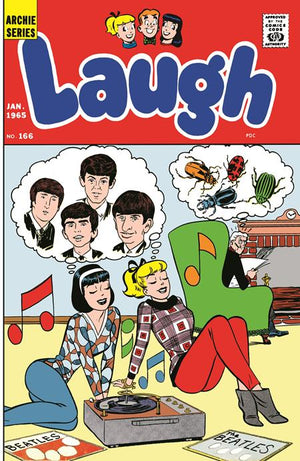 LAUGH #166 FACSIMILE EDITION CVR D HARRY LUCEY MARIO ACQUAVIVA FOIL VAR