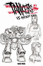 TANKERS VS ANCIENT ALIENS # 3 (OF 4) CVR C JUAN JOSE RYP DESIGN VAR thumbnail