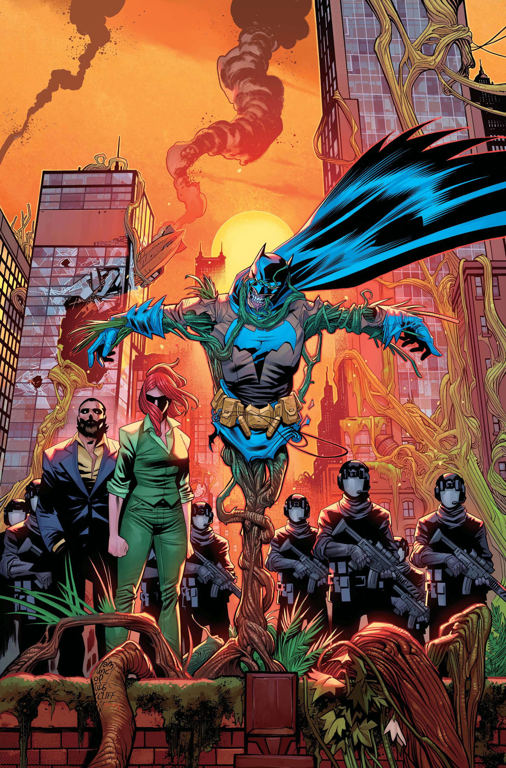 BATMAN BAD SEEDS SUNSET #1 (ONE SHOT) CVR A GIUSEPPE CAMUNCOLI & CLIFF RATHBURN