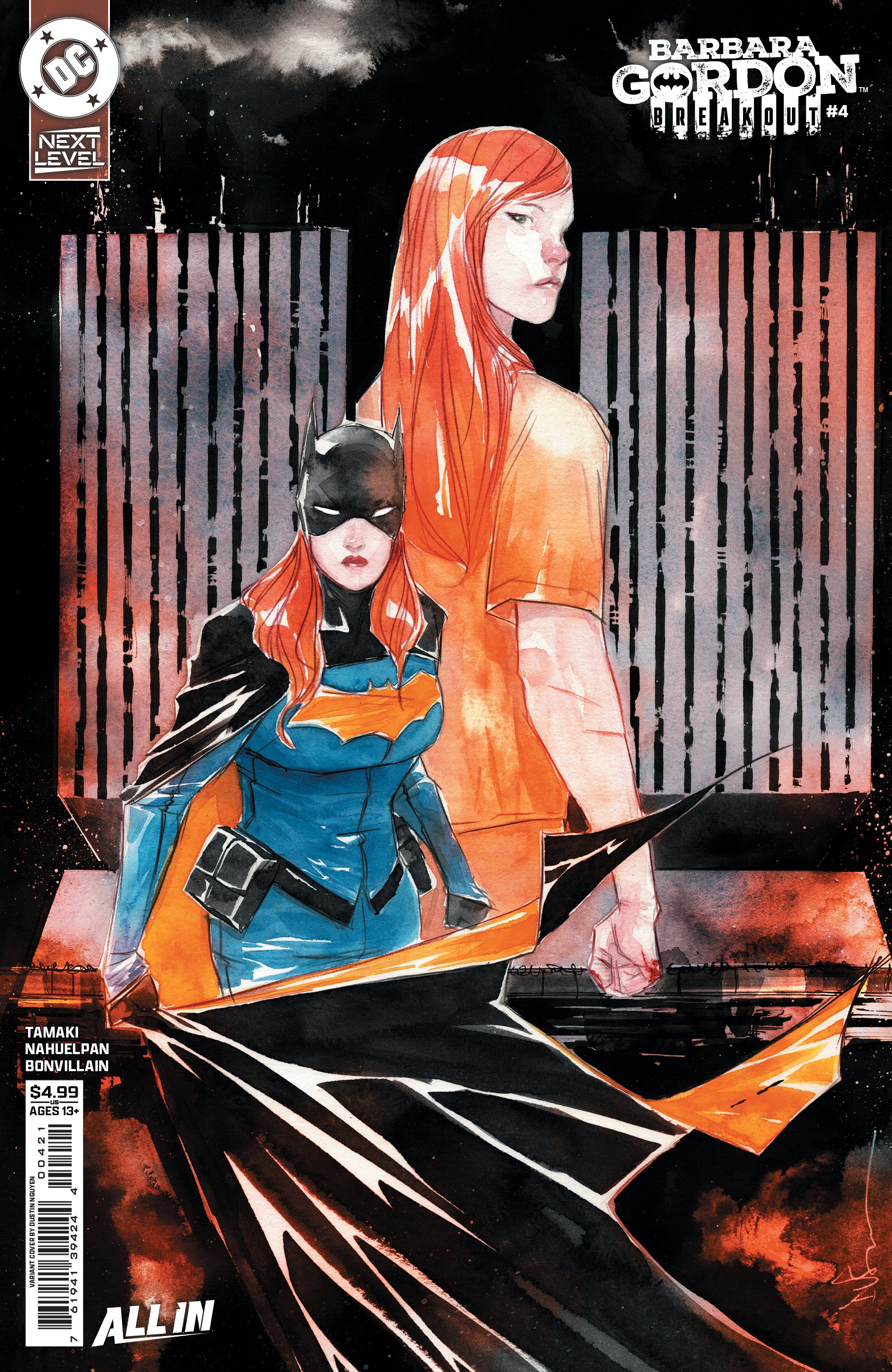 BARBARA GORDON BREAKOUT #4 CVR B DUSTIN NGUYEN CARD STOCK VAR