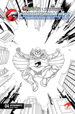 THUNDERCATS X SILVERHAWKS THUNDERHAWKS #4 CVR K DECLAN SHALVEY LINE ART VAR thumbnail