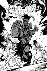 DO A POWERBOMB BLACK AND WHITE #2 (OF 3) CVR C DANIEL WARREN JOHNSON ACTION VAR thumbnail