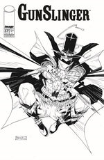 GUNSLINGER SPAWN #57 CVR B CARLO BARBERI B&W VAR thumbnail