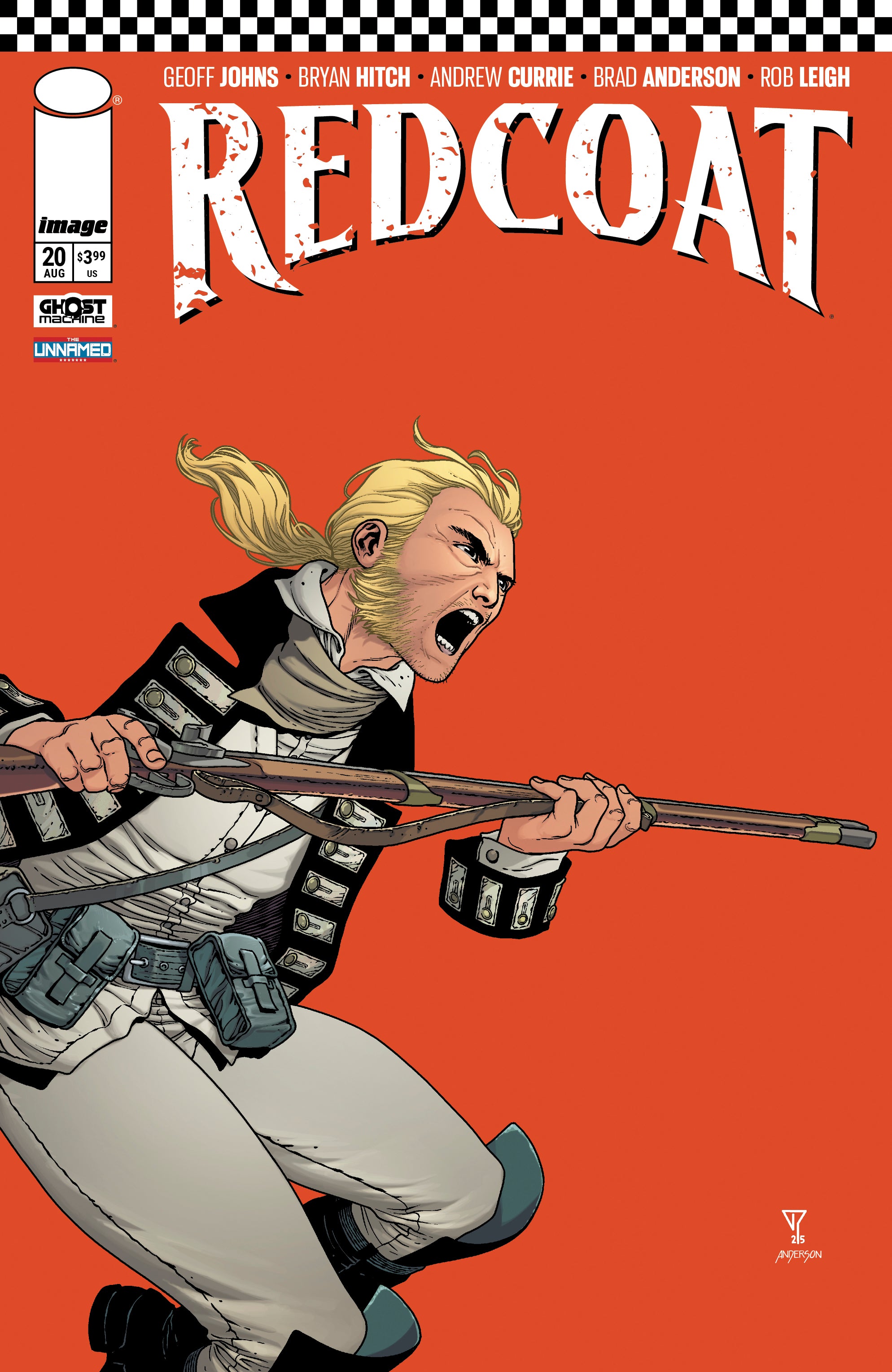REDCOAT #20 CVR B FRANCIS PORTELA & BRAD ANDERSON VAR