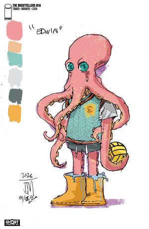ROCKETFELLERS #14 CVR C FRANCIS MANAPUL DESIGN SKETCH VAR