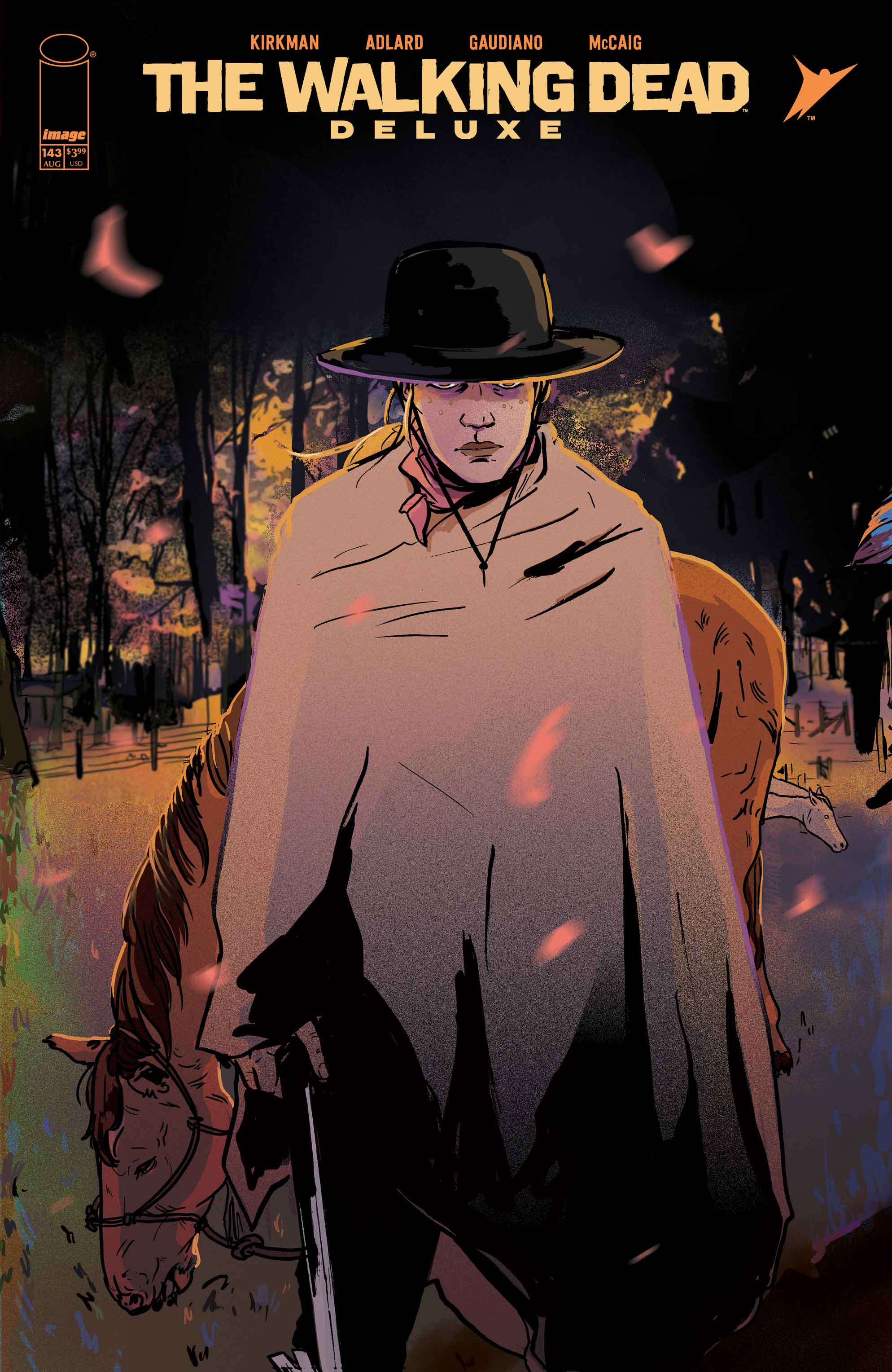 WALKING DEAD DELUXE #143 CVR C LIANA KANGAS CONNECTING VAR (MR)