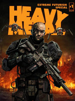HEAVY METAL MAGAZINE SPECIAL EXTREME FUTURISM #1 CVR B SEDAT OEZGEN CARLOS CABRERA VAR (MR) thumbnail