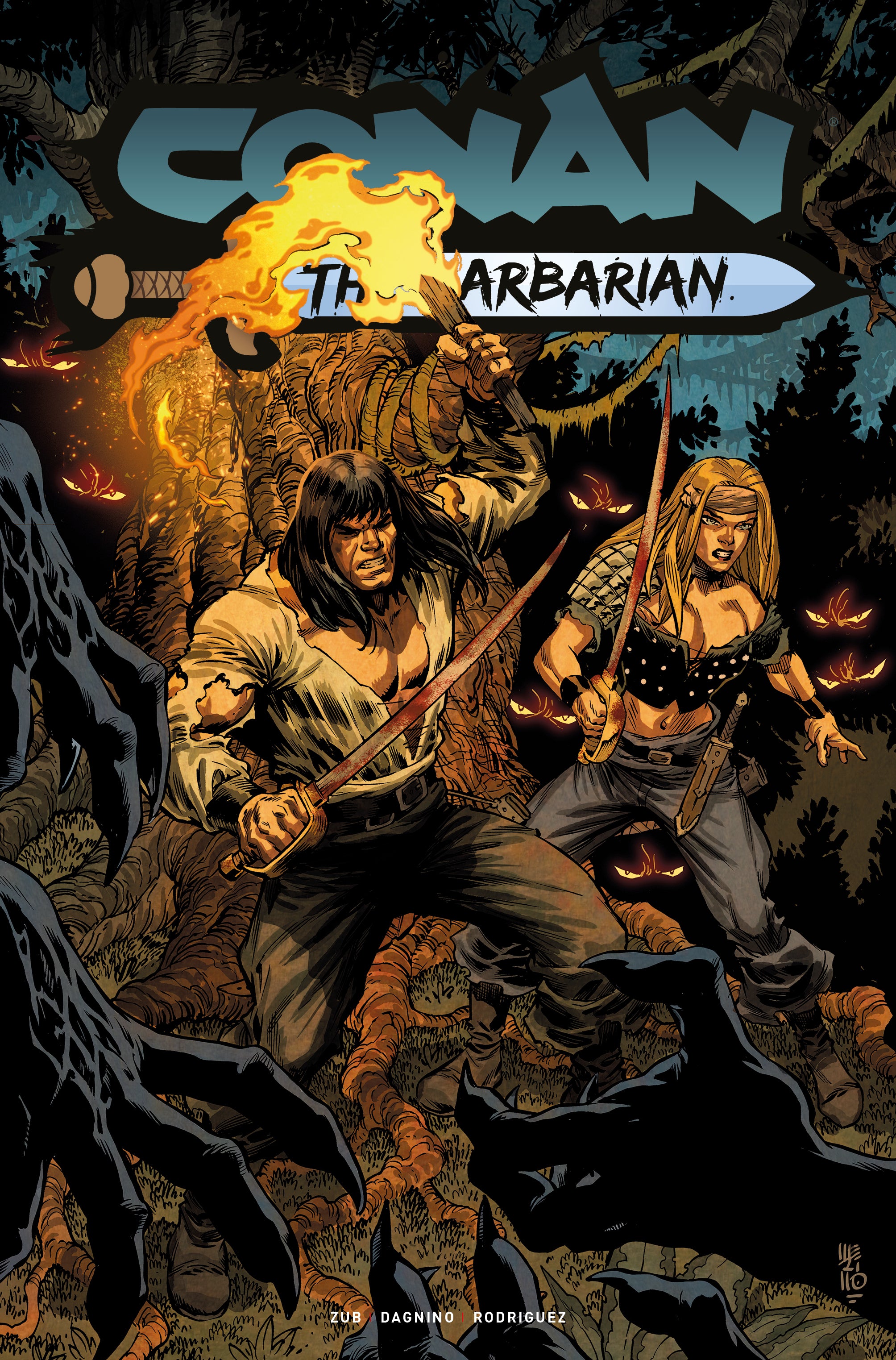CONAN THE BARBARIAN #34 CVR B JESUS MERINO VAR (MR)