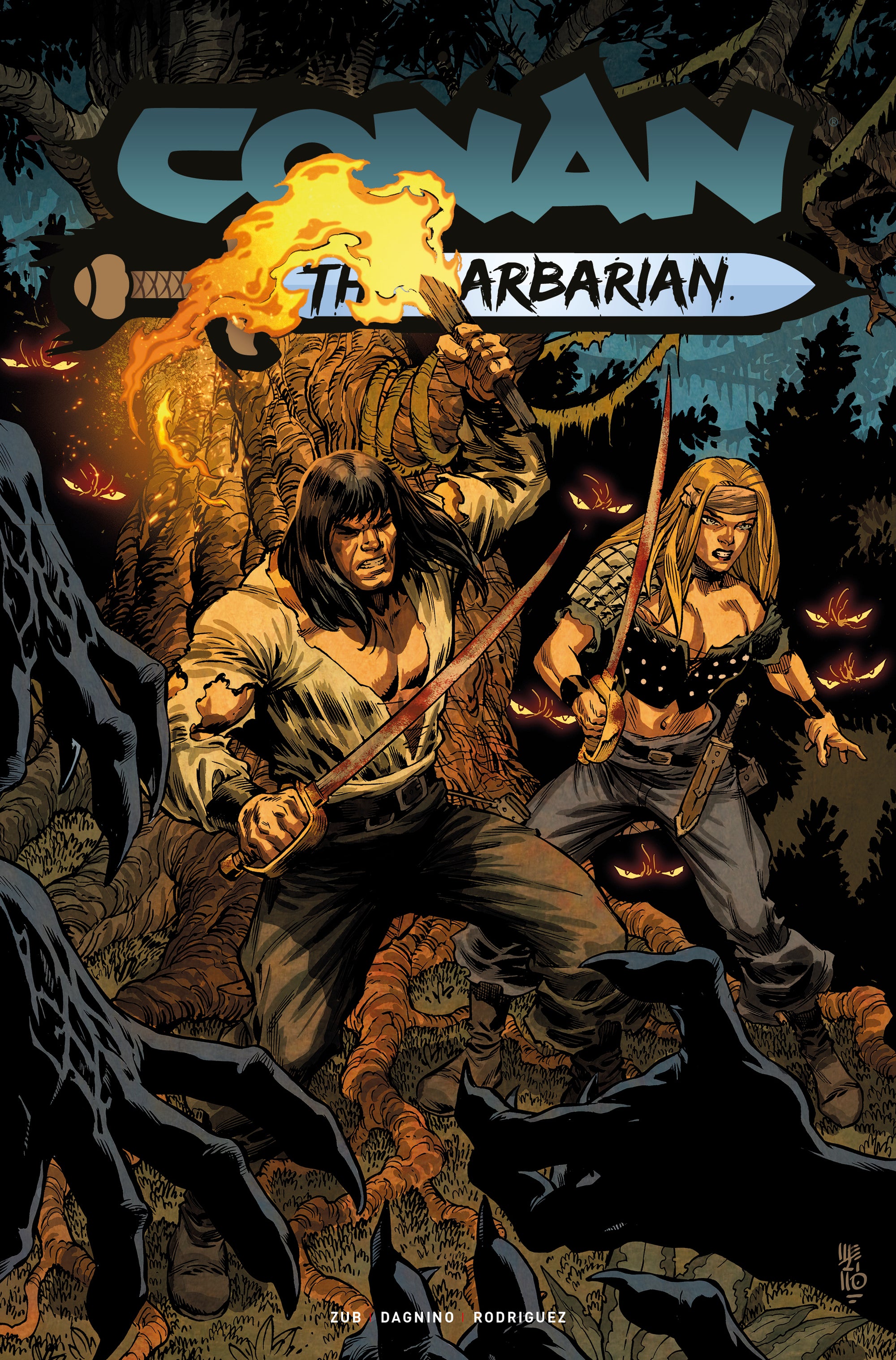 CONAN THE BARBARIAN #34 CVR B JESUS MERINO VAR (MR)