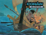 CONAN THE BARBARIAN #34 CVR G ESAN RIBIC WRAPAROUND CARDSTOCK VAR (MR) thumbnail