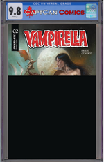 VAMPIRELLA (2025) #2 CVR J PARRILLO BLACK BAG RISQUE (MR) thumbnail