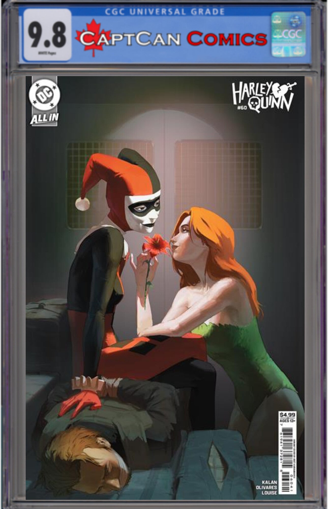 HARLEY QUINN #60 CVR D ASET KAIRAMBAYEV CARD STOCK VAR