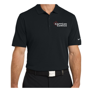 Nike CaptCan Comics Dri-FIT Polo Black