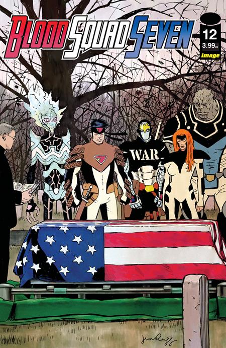 BLOOD SQUAD SEVEN #12 CVR B JIM RUGG VAR (MR)