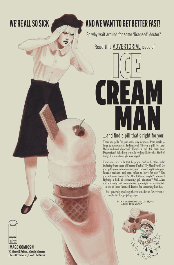ICE CREAM MAN #47 CVR A MARTIN MORAZZO & CHRIS OHALLORAN (MR)