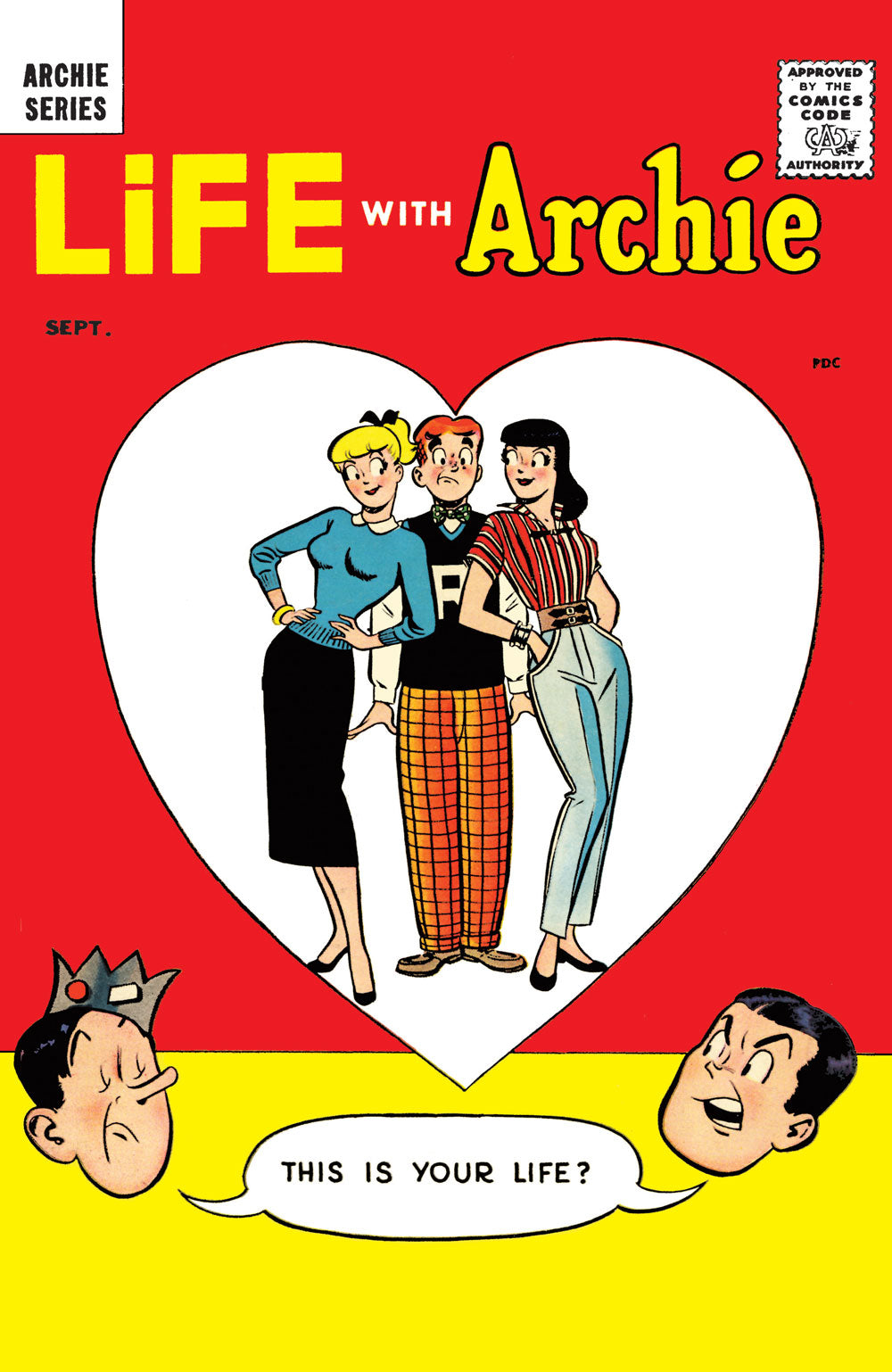 LIFE WITH ARCHIE #1 FACSIMILE CVR D HARRY LUCEY TERRY SZENICS FOIL VAR