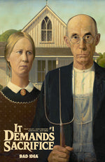 IT DEMANDS SACRIFICE #1 (OF 4) CVR E GRANT WOOD OLD MASTERS VAR thumbnail