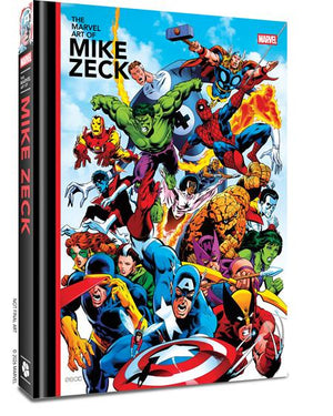 MARVEL ART OF MIKE ZECK HC DIRECT MARKET EXCLUSIVE