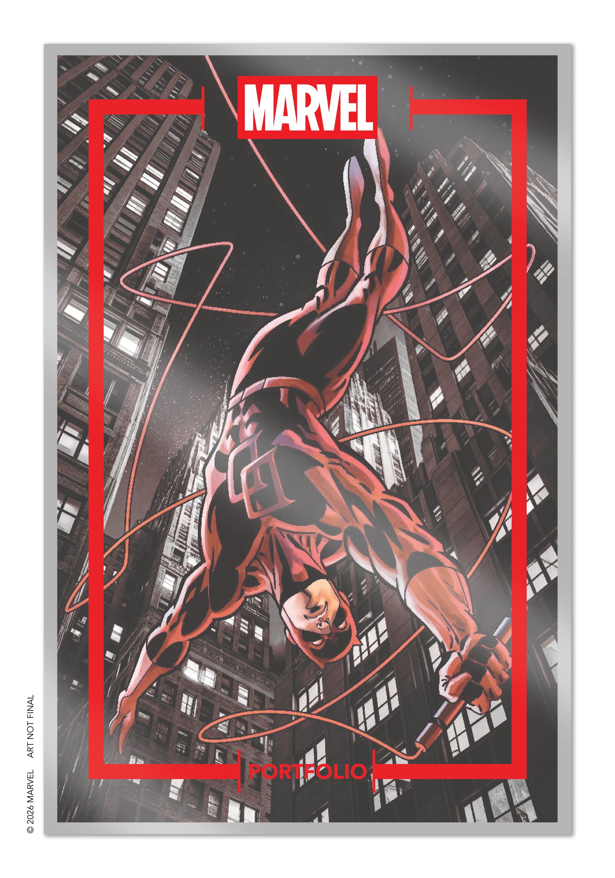 MARVEL PORTFOLIO OF MIKE ZECK MARVEL UNIVERSE 9 PRINT SET