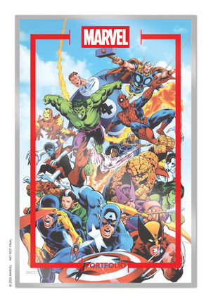 MARVEL PORTFOLIO OF MIKE ZECK SECRET WARS 9 PRINT SET