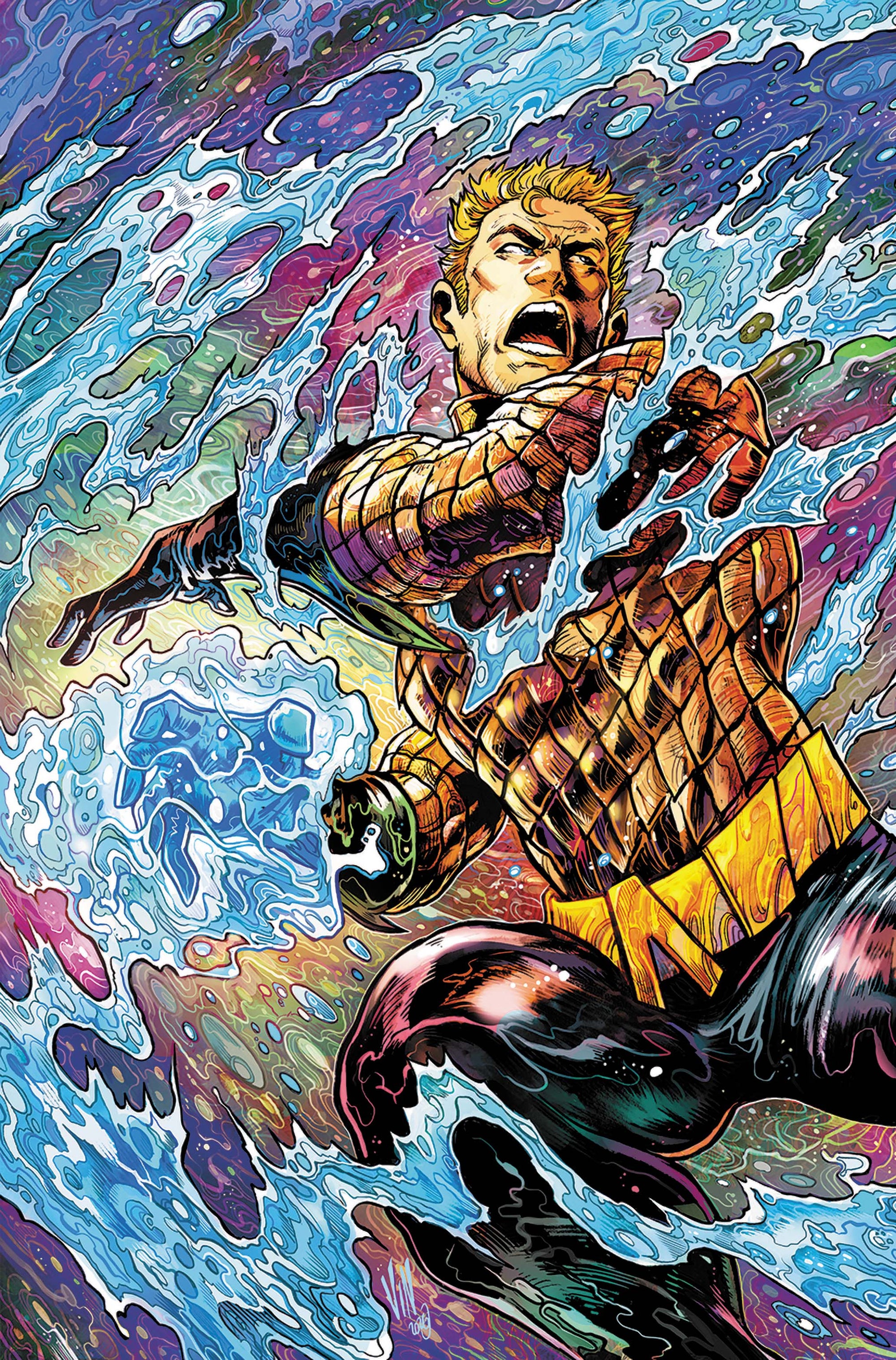 EMPEROR AQUAMAN #21 CVR C VINCENZO RICCARDI CARD STOCK VAR