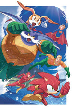 DC X SONIC THE HEDGEHOG METAL LEGION #5 (OF 5) CVR B MIN HO KIM CARD STOCK VAR thumbnail