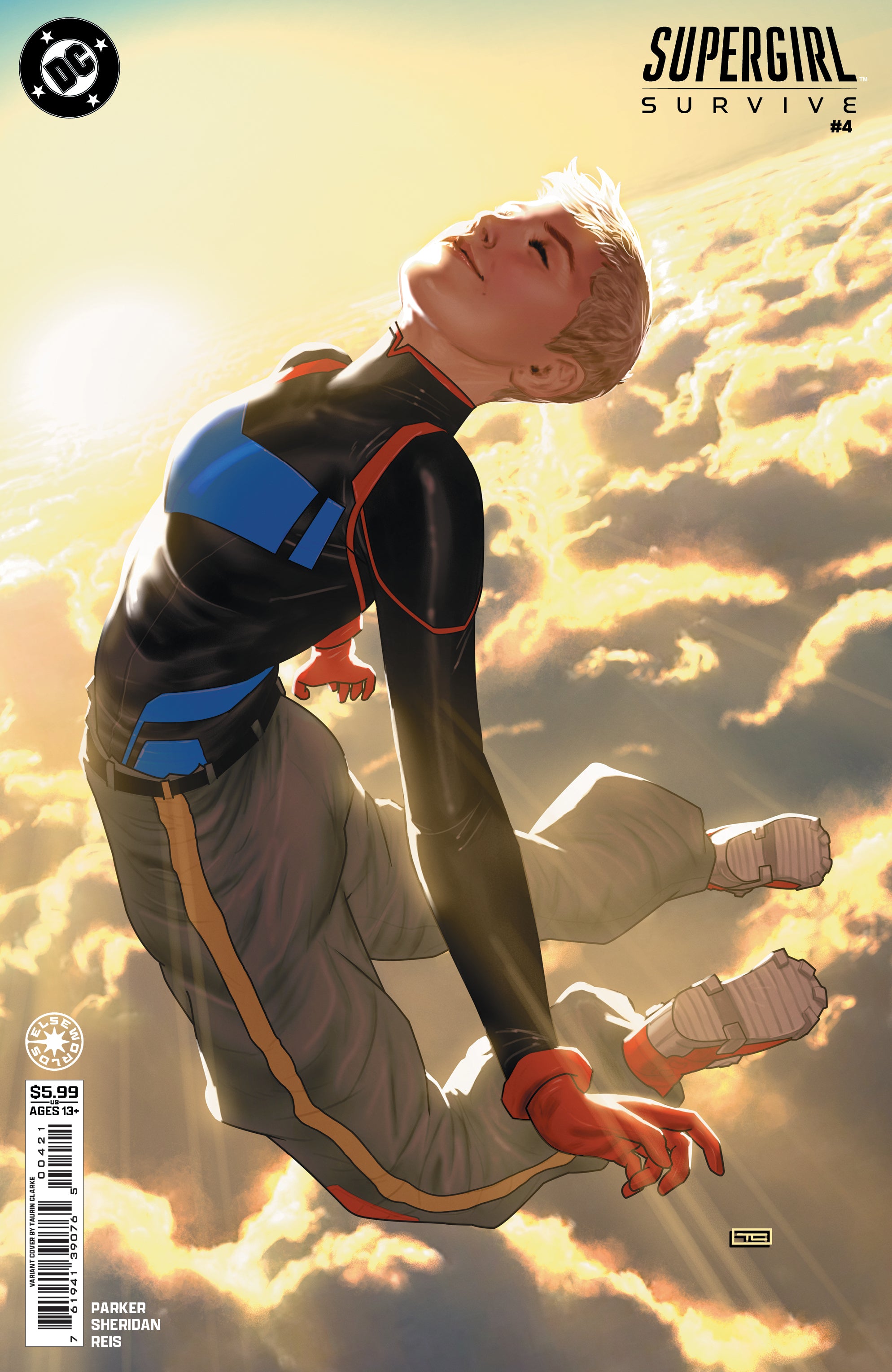 SUPERGIRL SURVIVE #4 (OF 6) CVR B TAURIN CLARKE CARD STOCK VAR