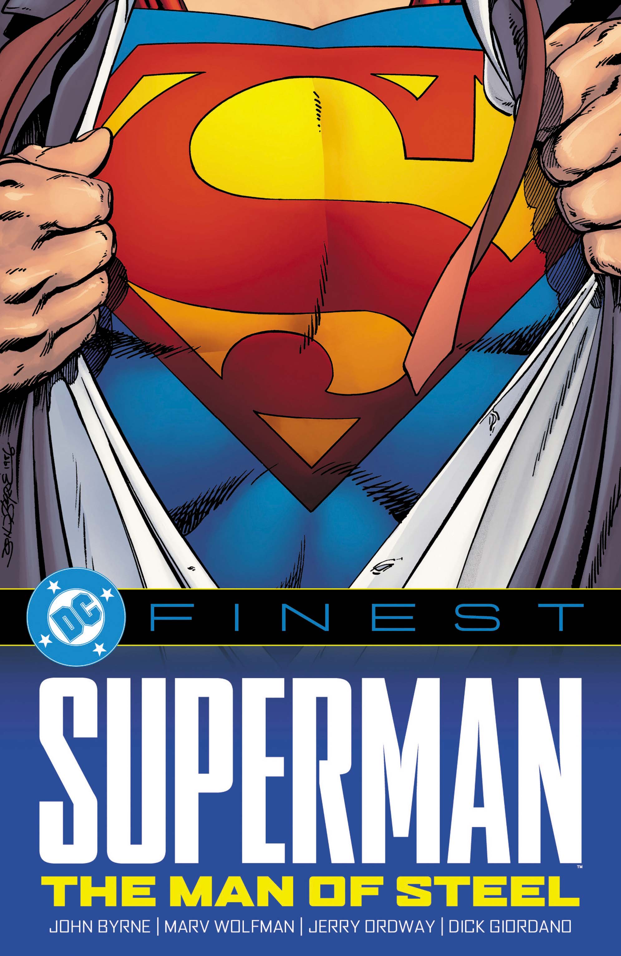 DC FINEST SUPERMAN THE MAN OF STEEL TP