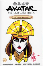 DF AVATAR THE LAST AIRBENDER THE KYOSHI WARRIORS #1 SIGNED AND REMARKED BY KEN HAESER thumbnail