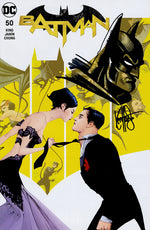 DF BATMAN #50 DF EXCLUSIVE VARIANT SIGNED AND REMARKED BY KEN HAESER WITH A BATMAN HEAD SKETCH thumbnail