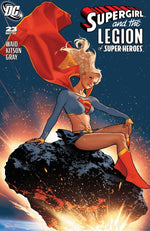 DF SUPERGIRL AND THE LEGION OF SUPERHEROES #23 FACSIMILE EDITION ADAM HUGHES FOIL VARIANT CGC GRADED thumbnail