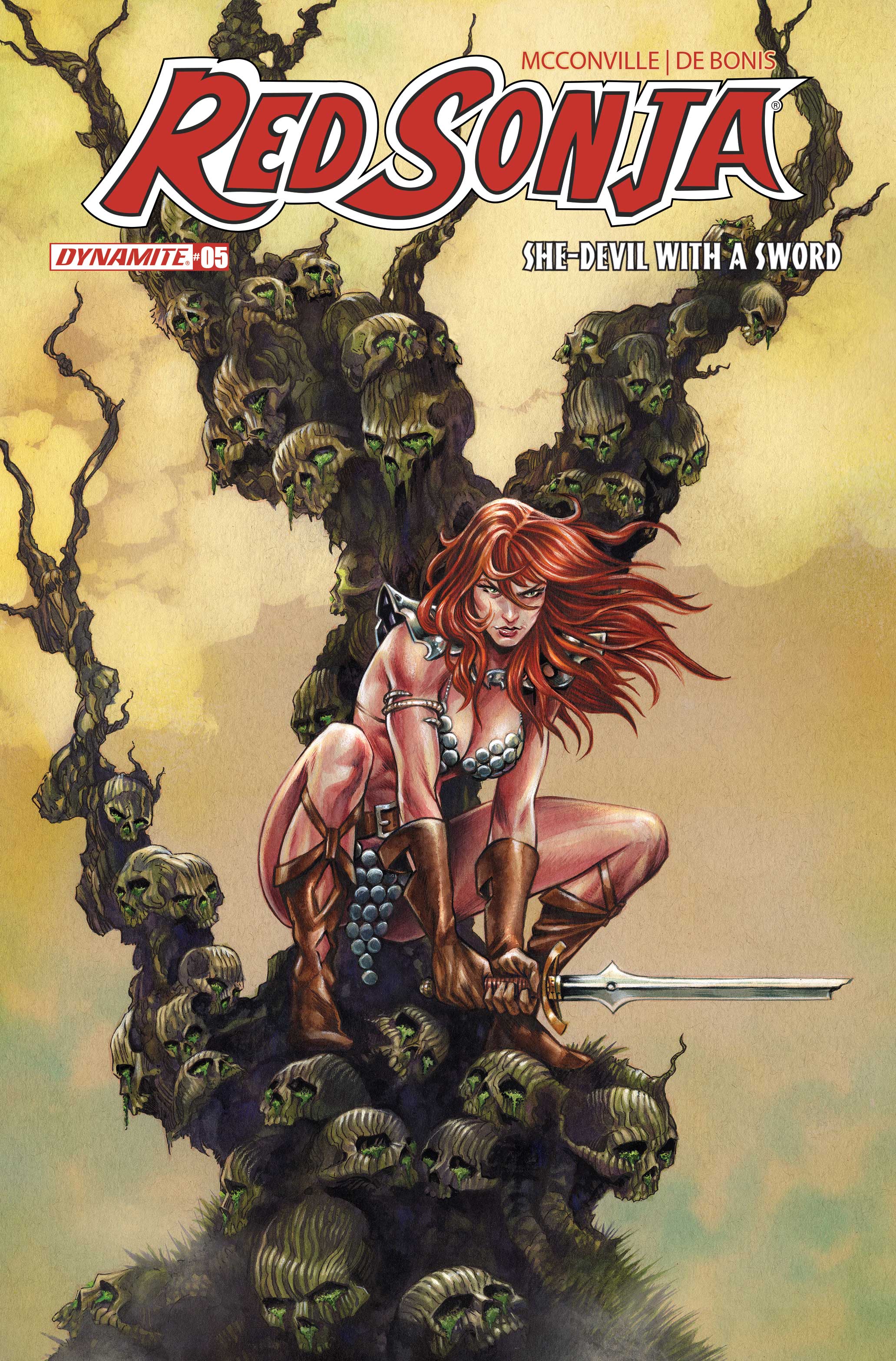 RED SONJA SHE DEVIL WITH A SWORD #5 CVR D MIKE ROOTH VAR