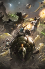 SPACE GHOST VS THE HERCULOIDS #1 CVR H FRANCESCO MATTINA LTD VIRGIN VAR thumbnail