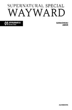 SUPERNATURAL WAYWARD SPECIAL #1 (ONE SHOT) CVR D BLANK AUTHENTIX VAR thumbnail