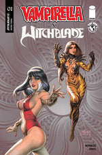 VAMPIRELLA X WITCHBLADE SPECIAL #1 (ONE SHOT) CVR D JOSEPH MICHAEL LINSNER VAR thumbnail