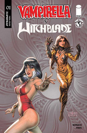 VAMPIRELLA X WITCHBLADE SPECIAL #1 (ONE SHOT) CVR D JOSEPH MICHAEL LINSNER VAR