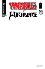 VAMPIRELLA X WITCHBLADE SPECIAL #1 (ONE SHOT) CVR F BLANK AUTHENTIX VAR thumbnail