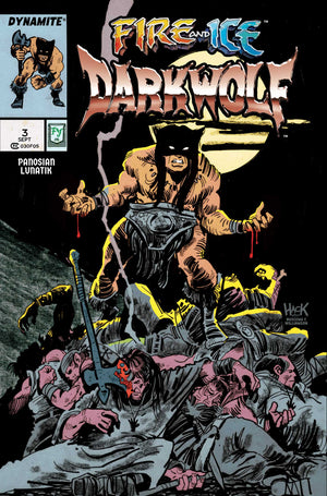 FIRE AND ICE DARKWOLF #3 CVR K ROBERT HACK VAR