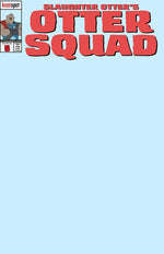 OTTER SQUAD #5 CVR D BABY BLUE BLANK SKETCH COVER BAGGED WITH TRADING CARD VAR thumbnail