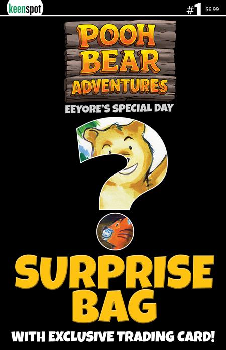 POOH BEAR ADVENTURES EEYORES SPECIAL DAY #1 (ONE SHOT) CVR D SURPRISE COVER BAGGED WITH TRADING CARD VAR