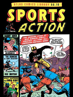 ATLAS COMICS LIBRARY HC NO 10 SPORTS ACTION (MR)