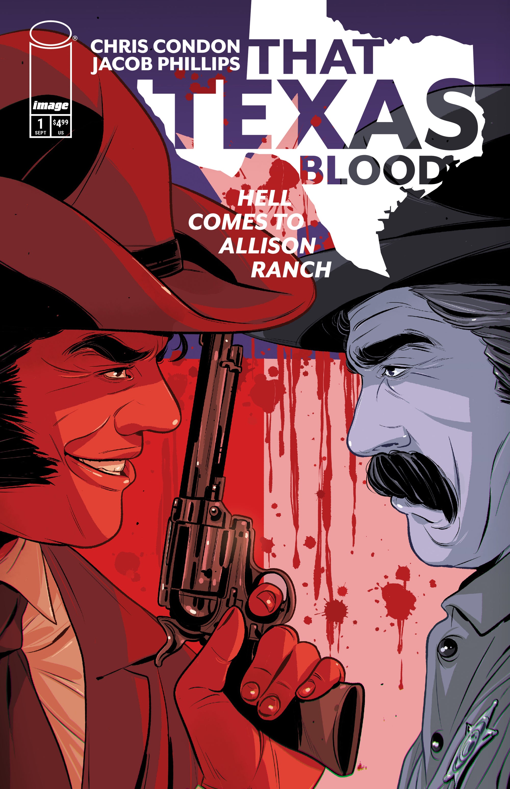 THAT TEXAS BLOOD HELL COMES TO ALLISON RANCH #1 (OF 6) CVR C LUANA VECCHIO VAR (MR)
