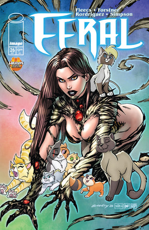 FERAL #26 CVR D TRISH FORSTNER & TIM SEELEY WITCHBLADE TEAM UP VAR