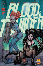 BLOOD & THUNDER #17 CVR E EJ SU & DEE CUNNIFFE WITCHBLADE TEAM UP VAR (MR) thumbnail