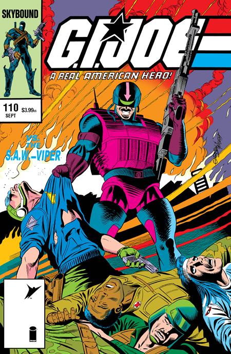 GI JOE A REAL AMERICAN HERO #110 HAMA FILES EDITION CVR A RON GARNEY & BOB MCLEOD