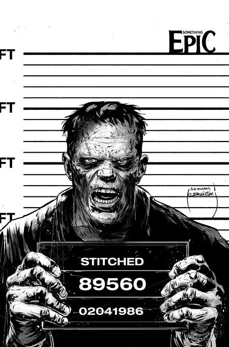 SOMETHING EPIC #15 CVR C SZYMON KUDRANSKI RAW ART VAR