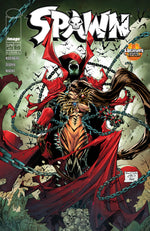 SPAWN #379 CVR C BRETT BOOTH WITCHBLADE TEAM UP VAR thumbnail