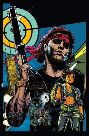 Escape From New York Escape From Chicago #1 VF/NM (9.0) Mooney Virgin Incentive Variant