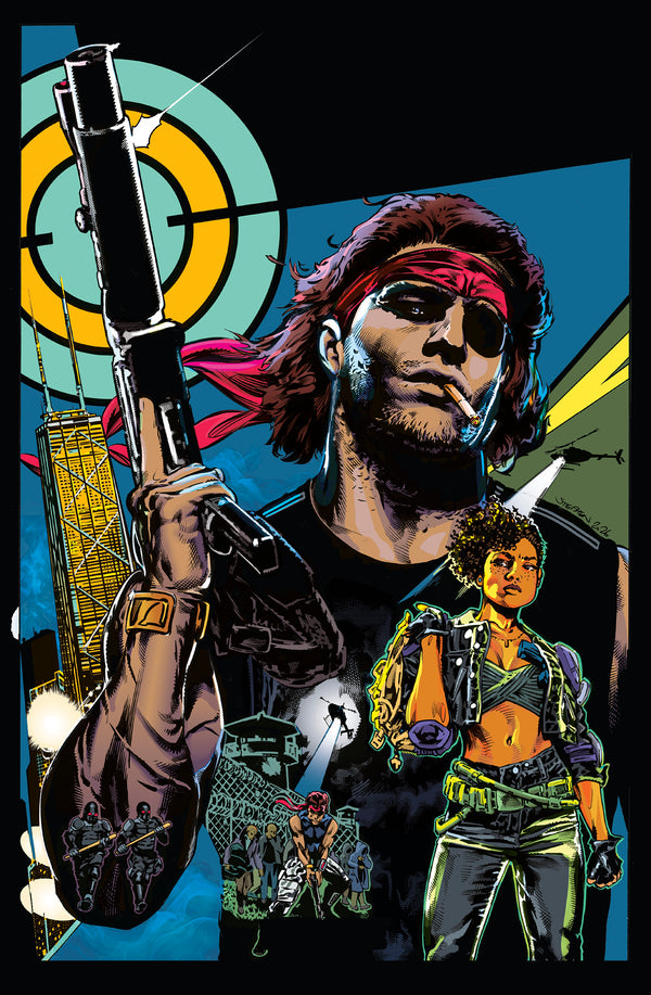 Escape From New York Escape From Chicago #1 VF/NM (9.0) Mooney Virgin Incentive Variant
