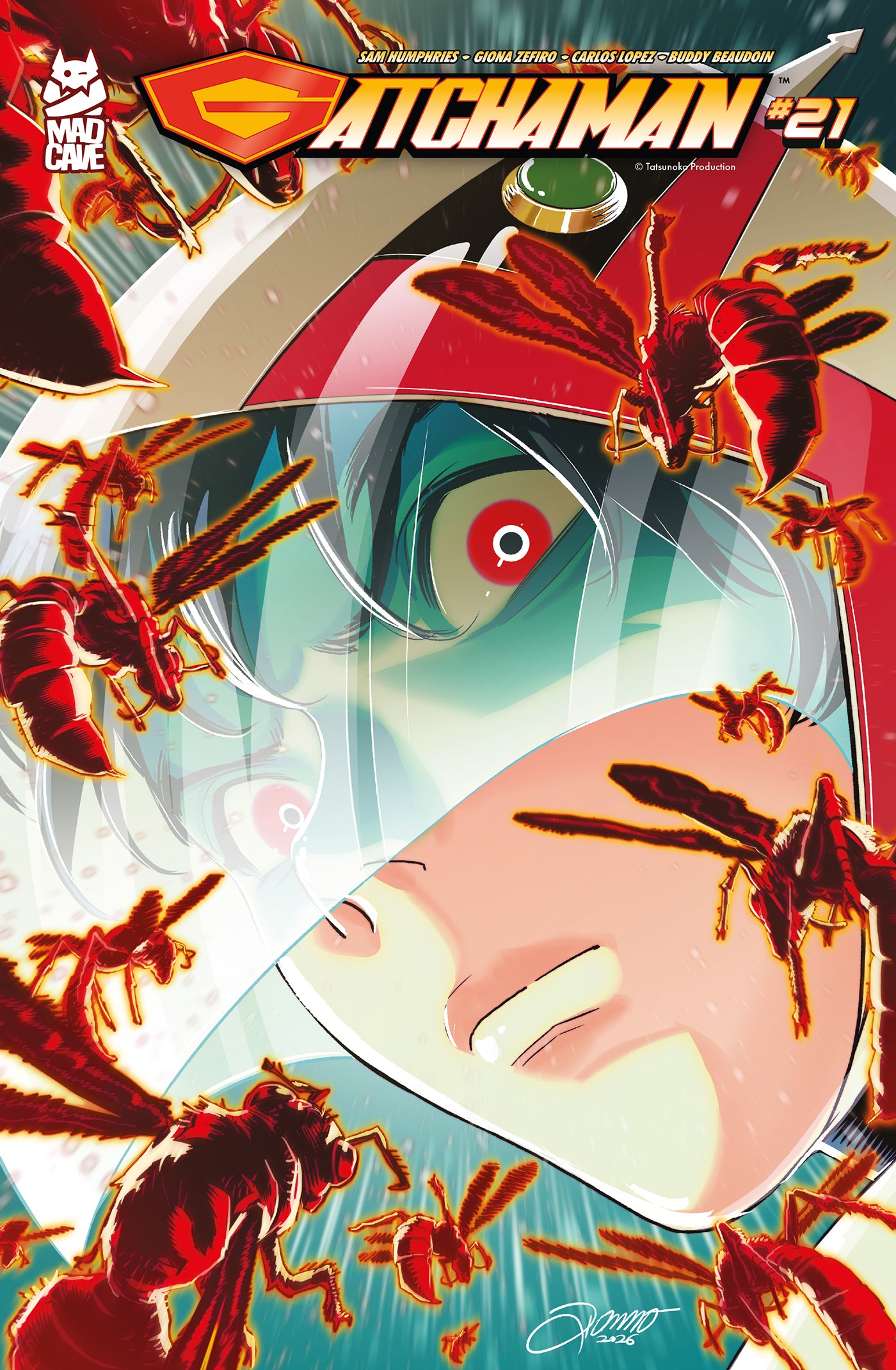 GATCHAMAN #21 CVR B ALESSIO ZONNO VAR